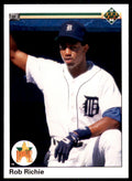 1990 Upper Deck Rob Richie Rookie . Detroit Tigers #76