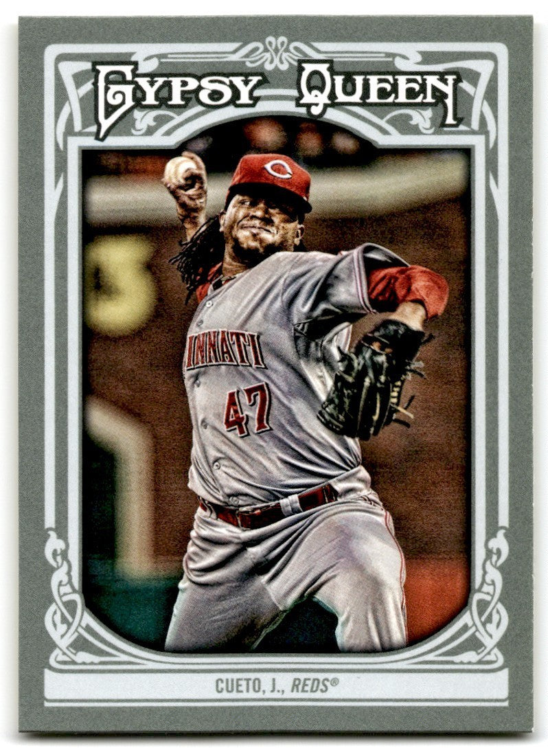2013 Topps Gypsy Queen Johnny Cueto Baseball Cards #68