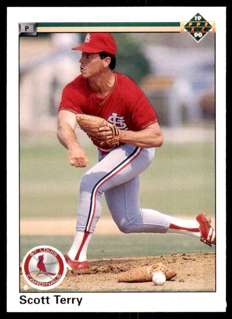 1990 Upper Deck Scott Terry . St. Louis Cardinals #260