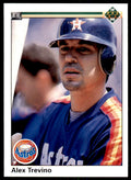 1990 Upper Deck Alex Trevino . Houston Astros #205