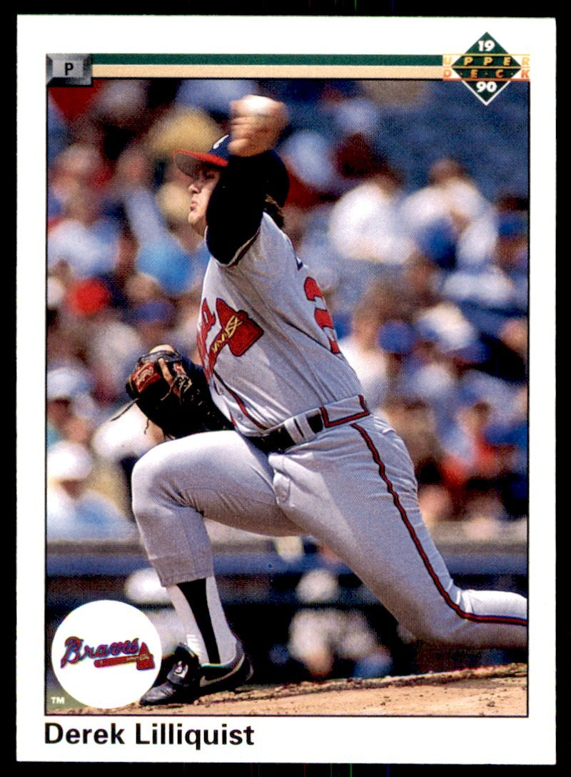 1990 Upper Deck Derek Lilliquist . Atlanta Braves #234