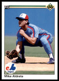 1990 Upper Deck Mike Aldrete . Montreal Expos #415