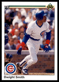 1990 Upper Deck Dwight Smith . Chicago Cubs #376