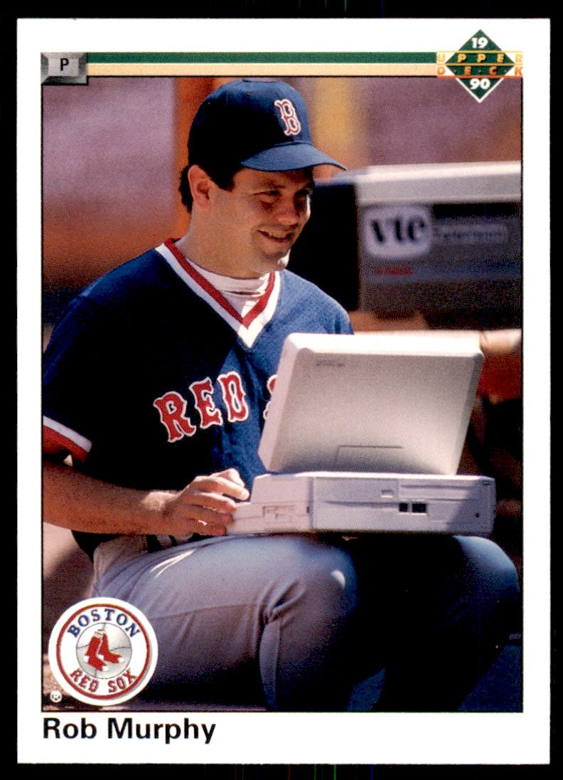 1990 Upper Deck Rob Murphy . Boston Red Sox #461