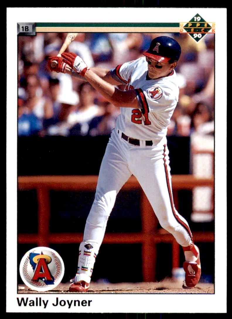 1990 Upper Deck Wally Joyner . California Angels #693
