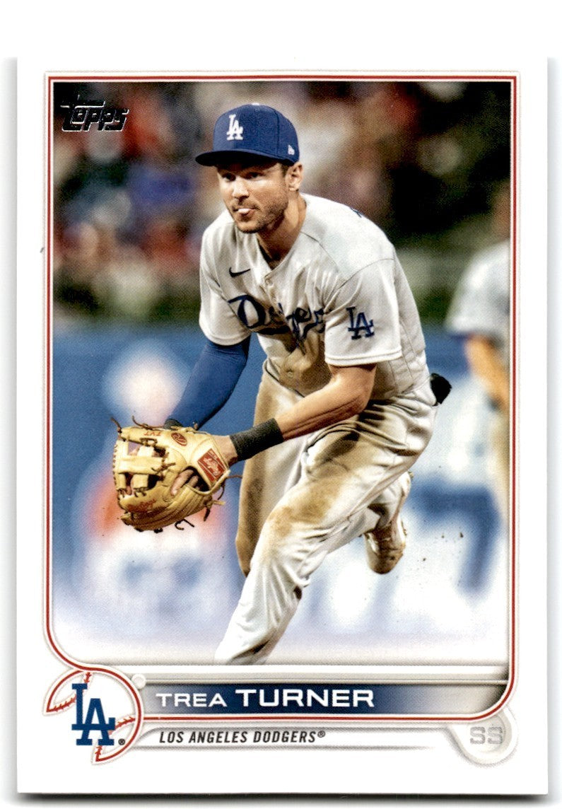 2022 Topps. Trea Turner Baseball Cards #550