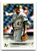2022 Topps: Frankie Montas B Baseball Cards #512