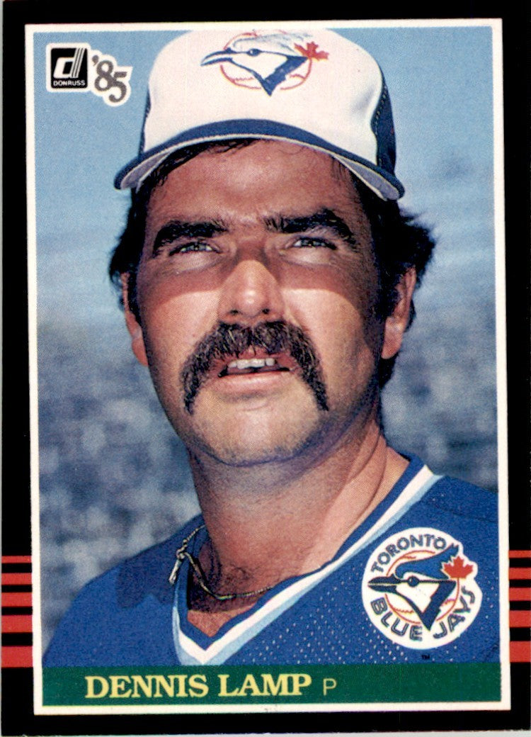 1985 Donruss . Dennis Lamp . Toronto Blue Jays #119