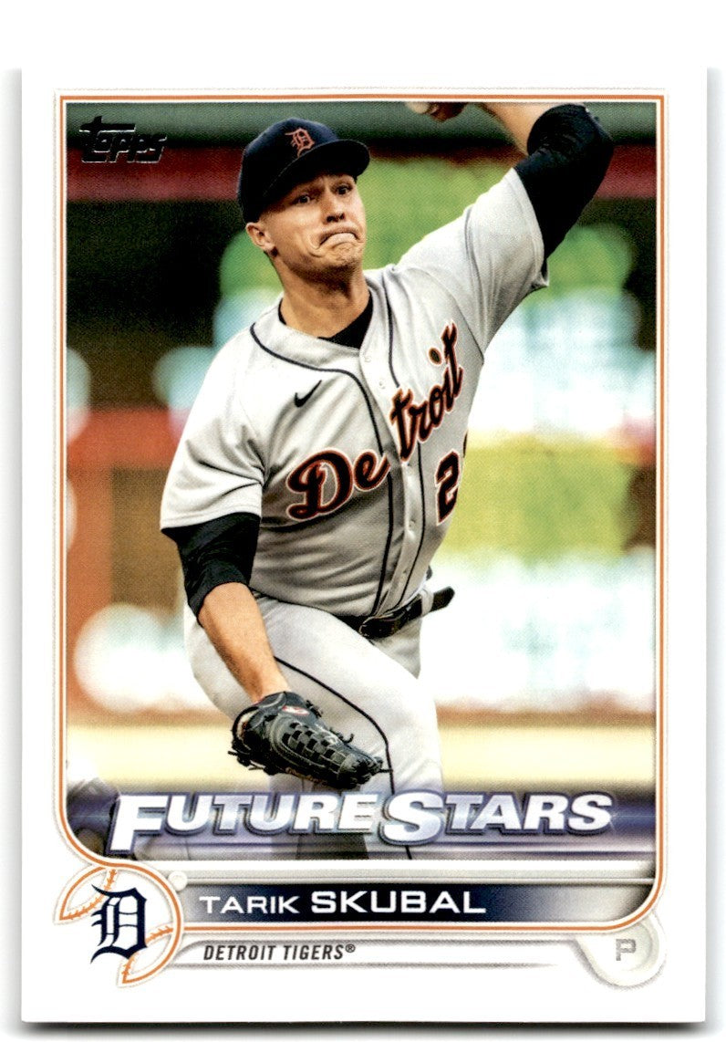 2022 Topps: Tarik Skubal Baseball Cards #423