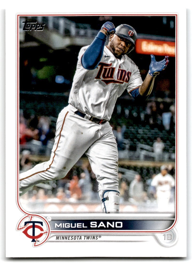 2022 Topps: Miguel Sano Baseball Cards #123