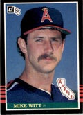 1985 Donruss Mike Witt . California Angels #108
