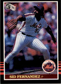 1985 Donruss Sid Fernandez . New York Mets #563