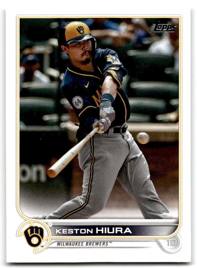 2022 Topps' Keston Hiura Baseball Cards #265