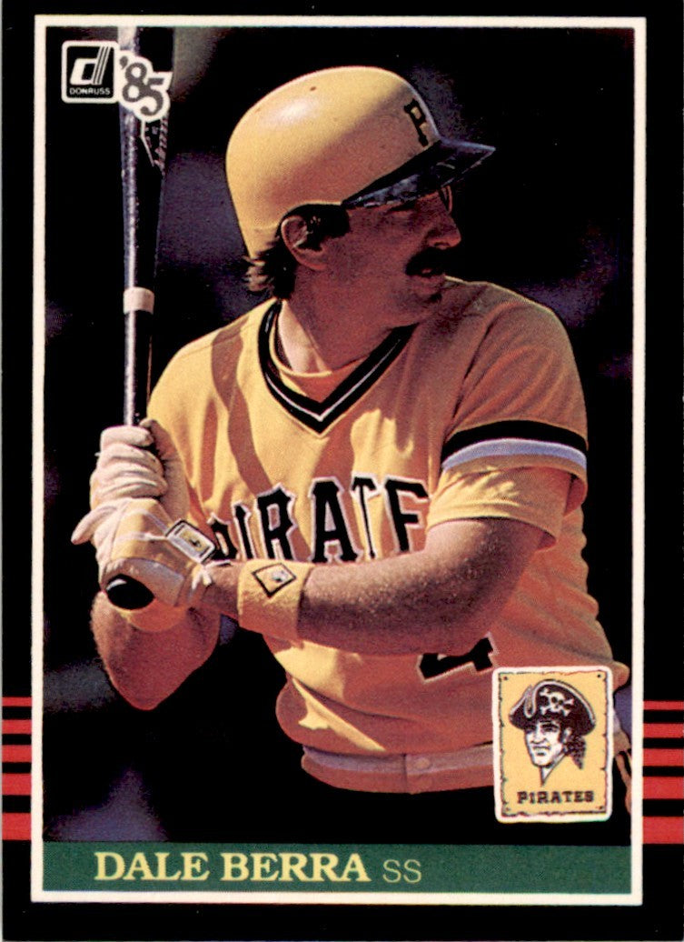 1985 Donruss . Dale Berra . Pittsburgh Pirates #444