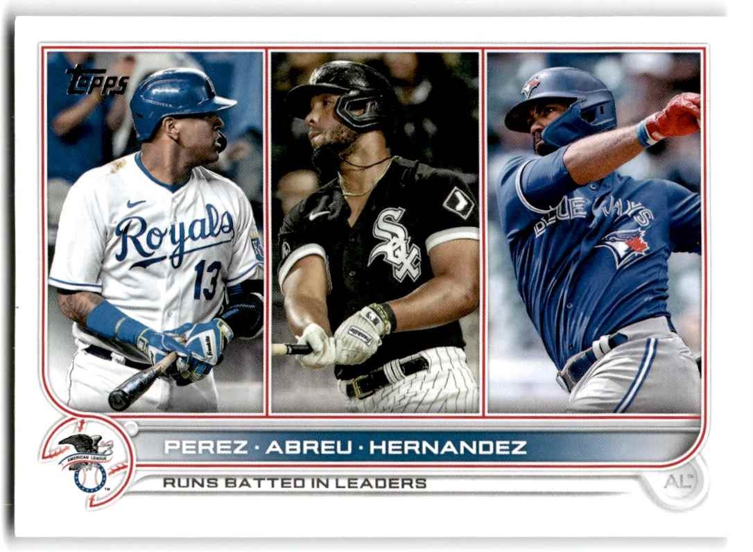 2022 Topps\ Perez/Abreu/Hernandez Baseball Cards #202