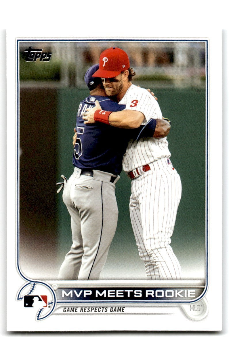 2022 Topps} MVP Meets Rookie CC, CL Baseball Cards #367