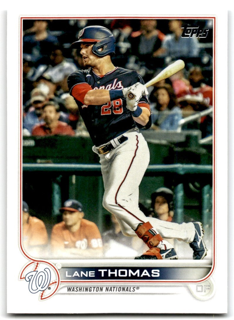 2022 Topps} Lane Thomas Baseball Cards #555