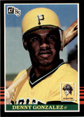 1985 Donruss. Denny Gonzalez Rookie . Pittsburgh Pirates #600