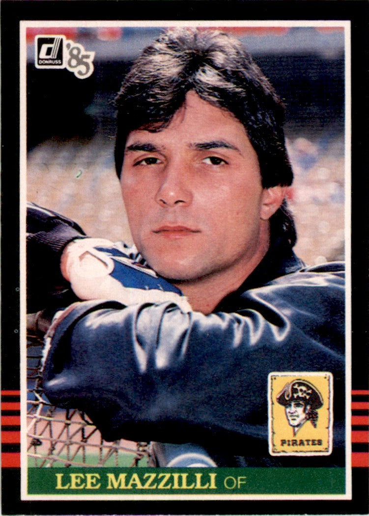 1985 Donruss Baseball Lee Mazzilli . Pittsburgh Pirates #386.