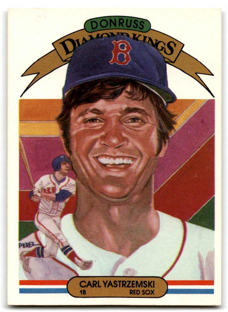 1983 Donruss Carl Yastrzemski Baseball Cards #25