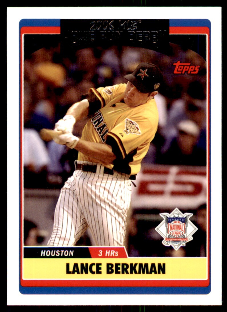 2006 Topps Updates & Highlights Lance Berkman . Houston Astros #UH289