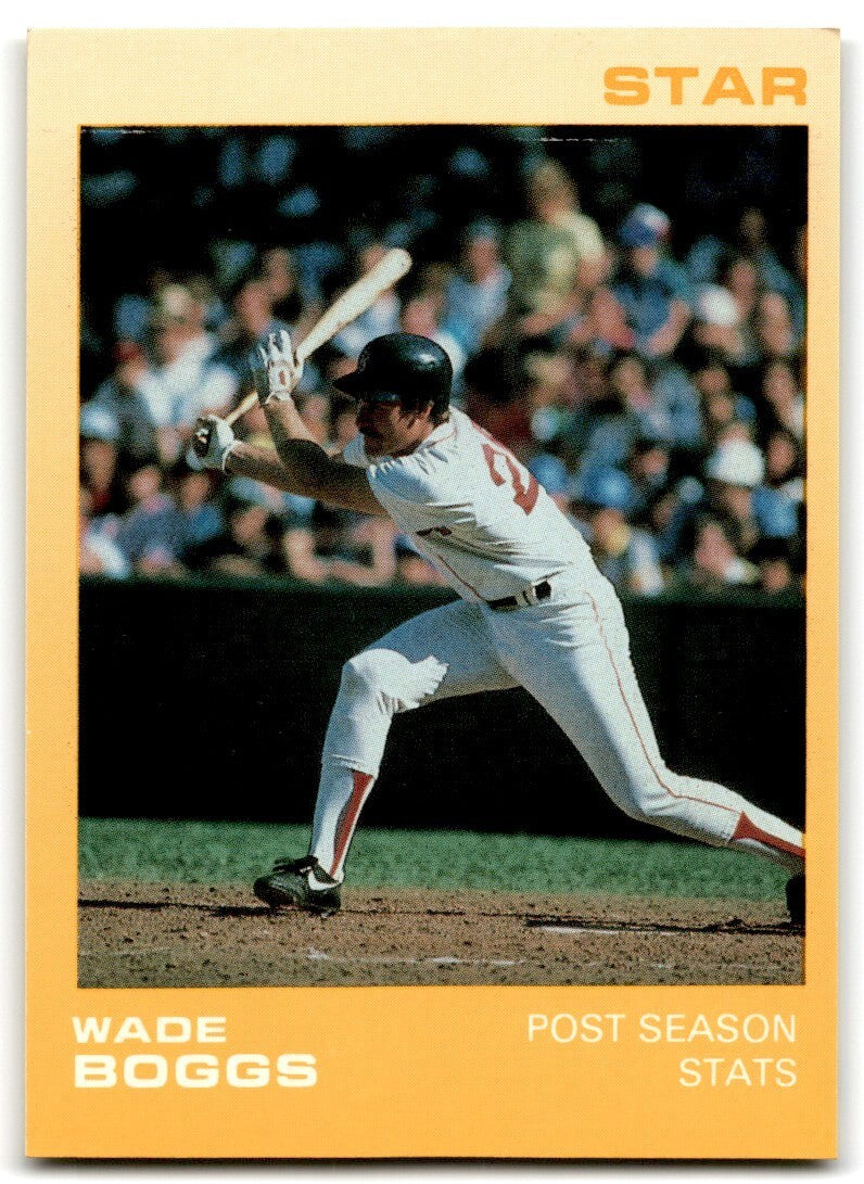 1988 Star Wade Boggs Baseball Cards #46