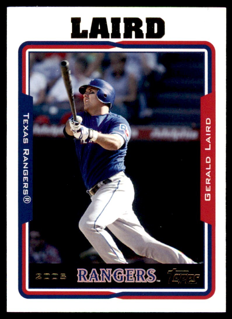 2005 Topps Gerald Laird . Texas Rangers #260