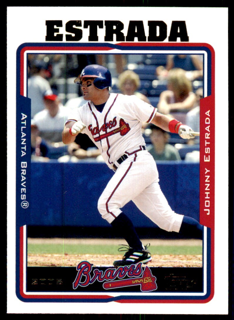 2005 Topps Johnny Estrada . Atlanta Braves #6