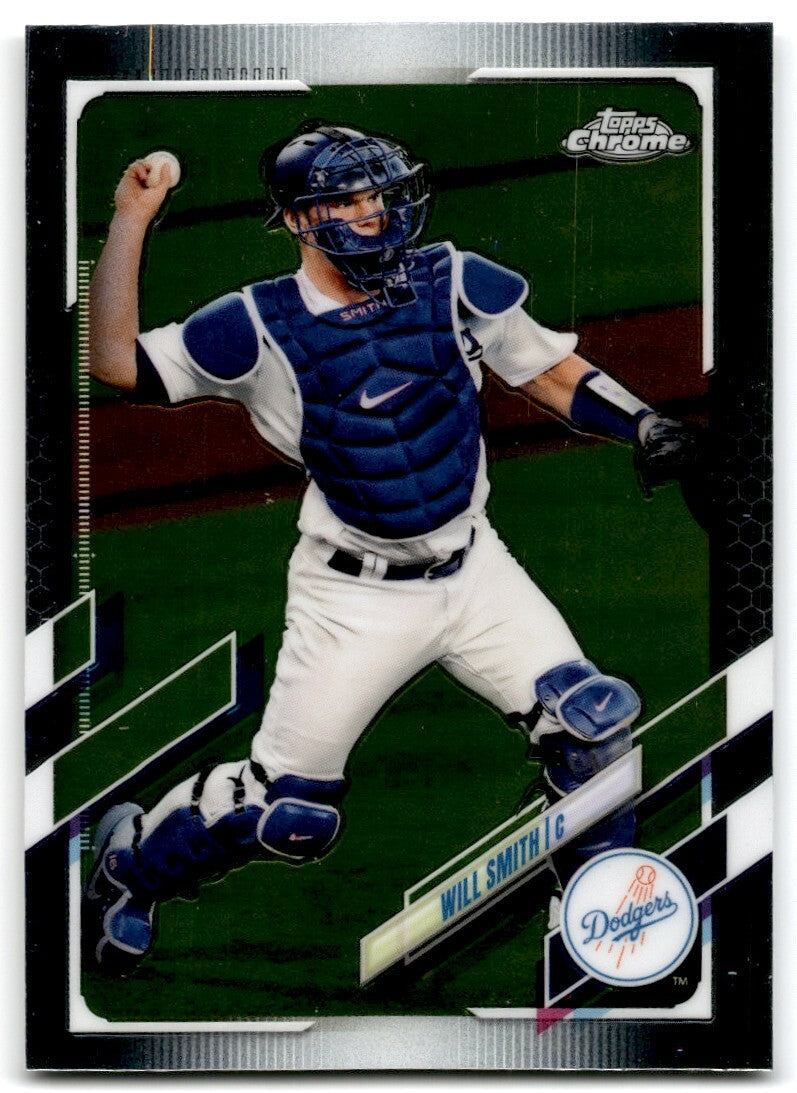 2021 Topps Chrome Will Smith Baseball Cards #30