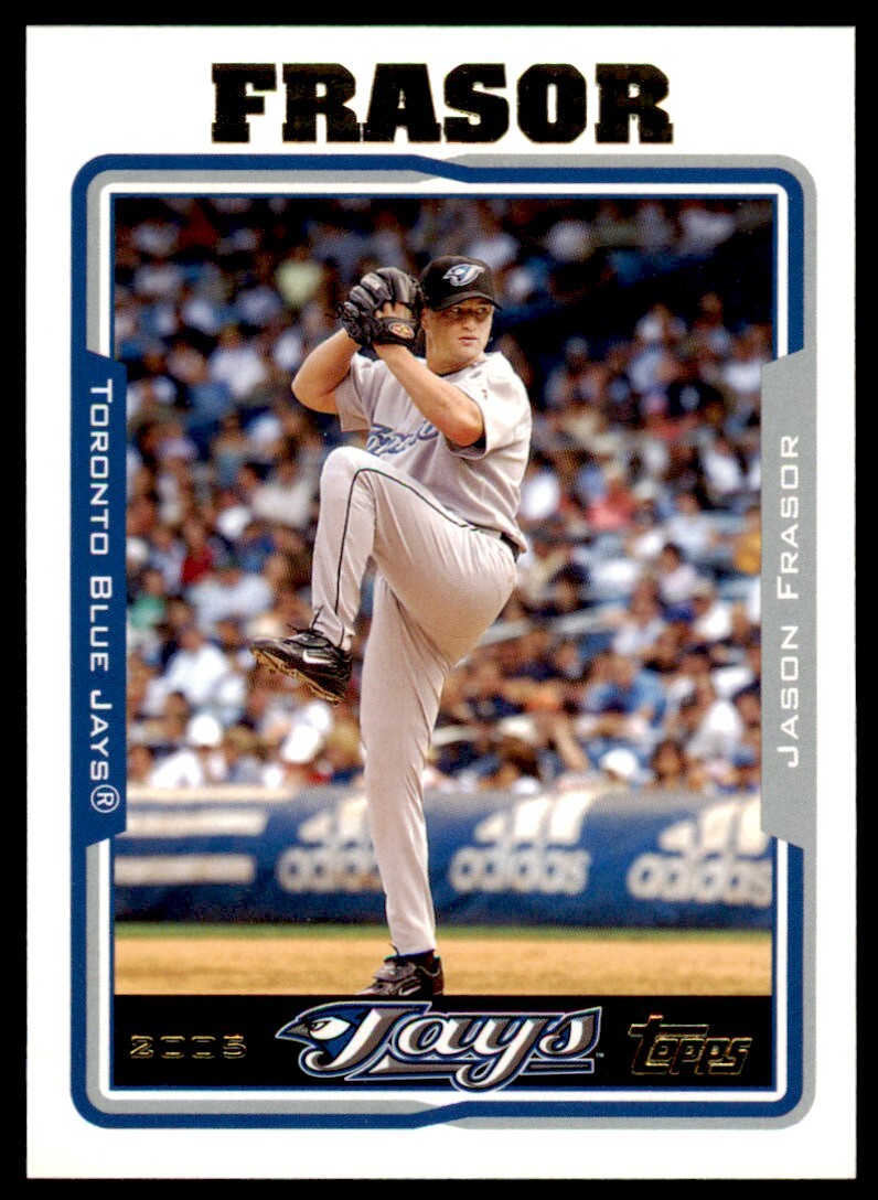 2005 Topps Jason Frasor . Toronto Blue Jays #598