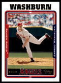 2005 Topps Jarrod Washburn . Anaheim Angels #211