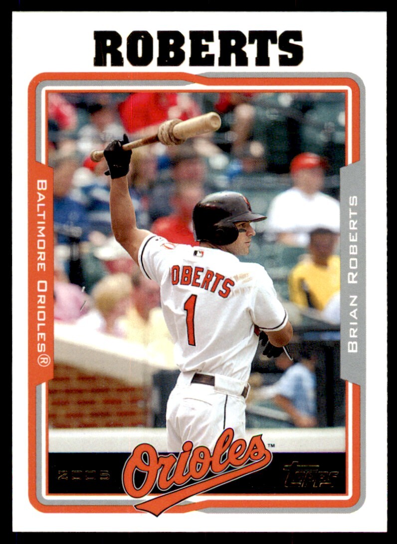 2005 Topps Baseball Brian Roberts . Baltimore Orioles #178