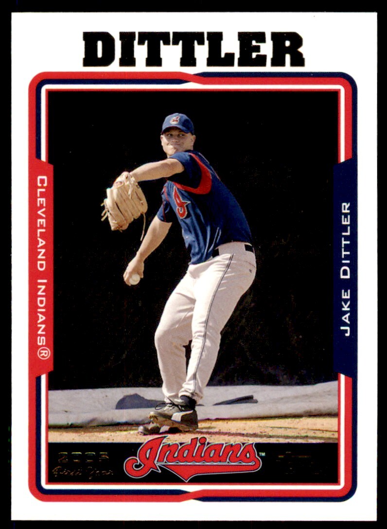 2005 Topps Jake Dittler . Cleveland Indians #322