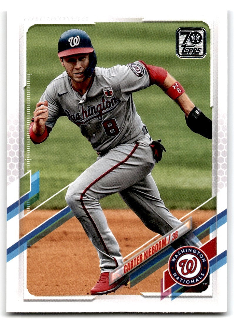 2021 Topps Carter Kieboom Baseball Cards #118