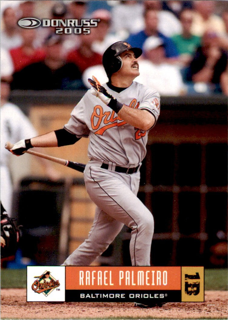 2005 Donruss Rafael Palmeiro . Baltimore Orioles #112