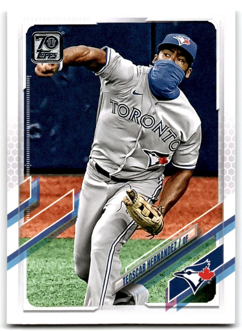 2021 Topps Teoscar Hernandez Baseball Cards #299