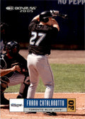 2005 Donruss Frank Catalanotto . Toronto Blue Jays #367