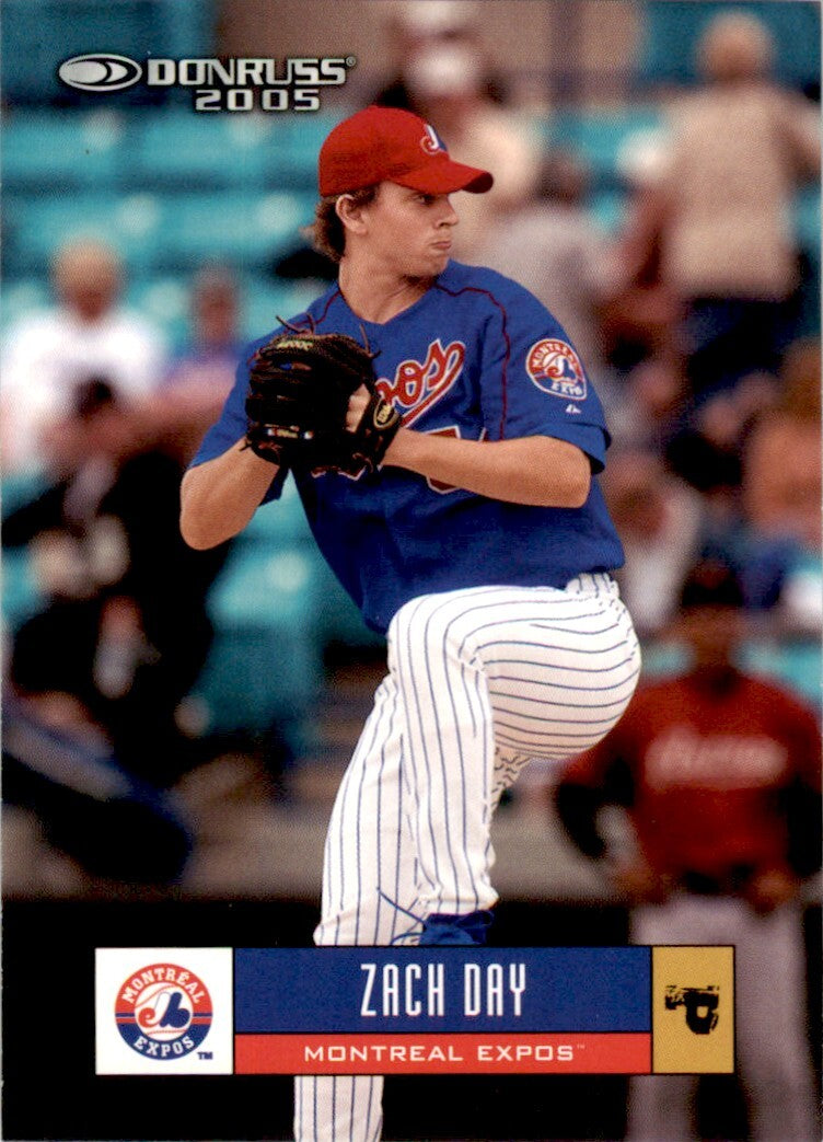 2005 Donruss Zach Day . Montreal Expos #253