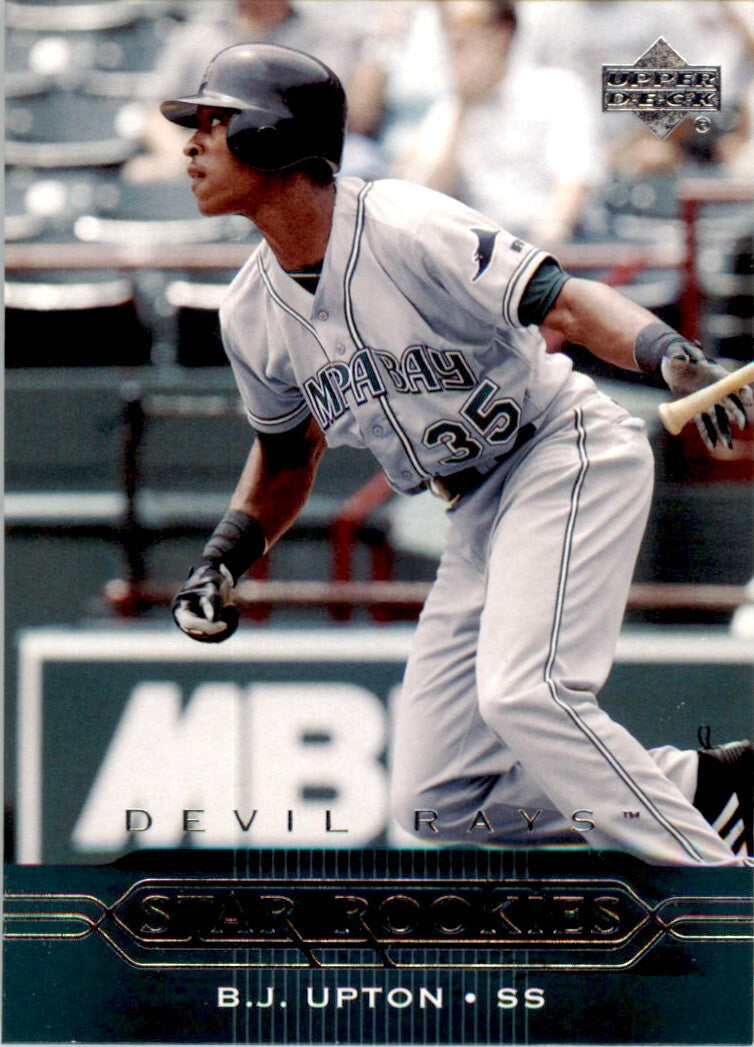 2005 Upper Deck B.J. Upton . Tampa Bay Devil Rays #212