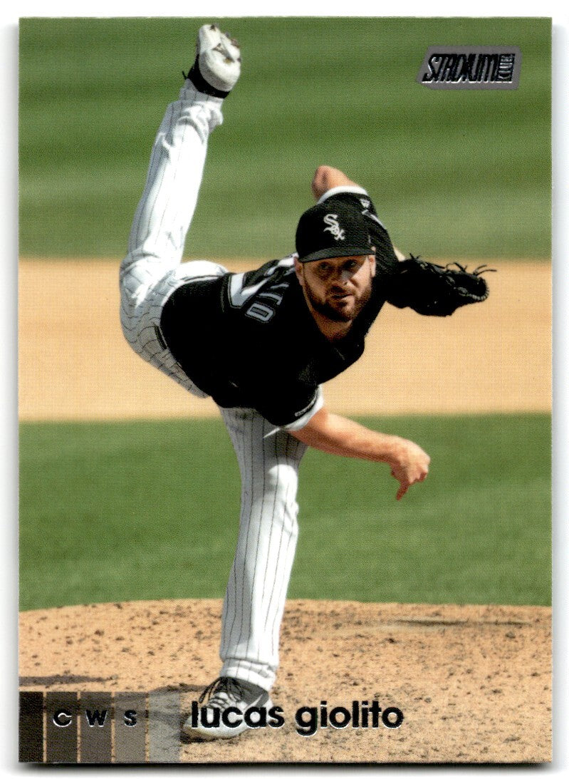 2020 Topps Stadium Club Lucas Giolito Baseball Cards #55