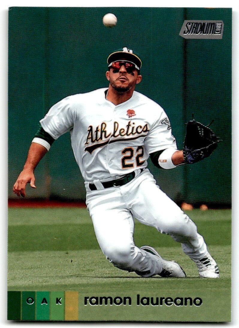 2020 Topps Stadium Club Ramon Laureano Baseball Cards #115