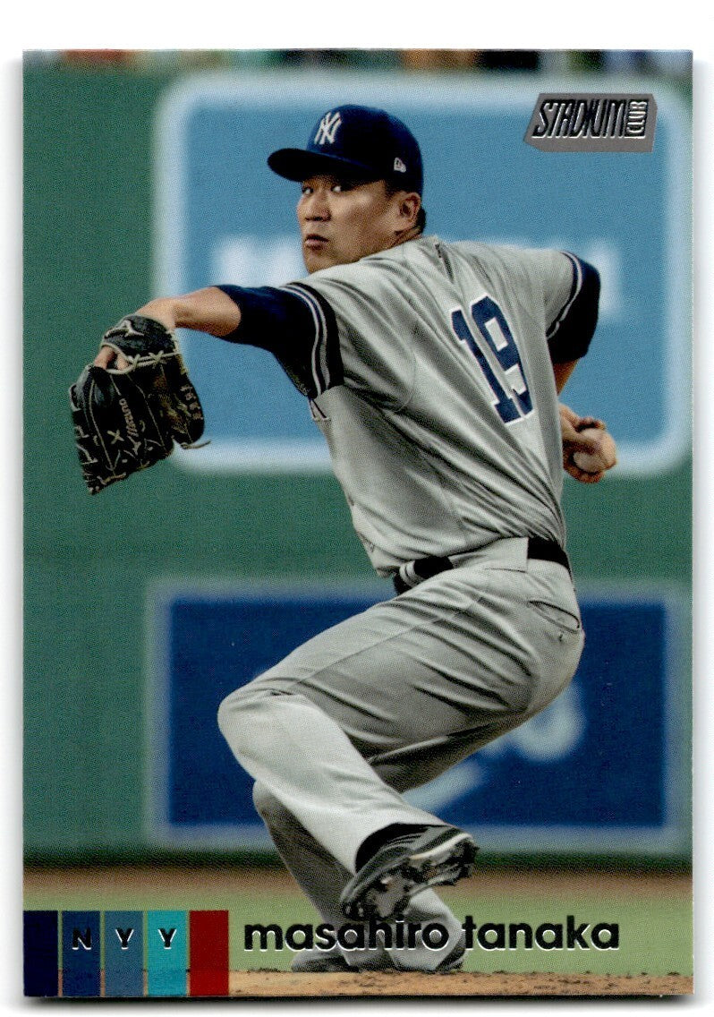2020 Topps Stadium Club Masahiro Tanaka Baseball Cards #94
