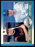 1987 Fleer Glossy John Stefero/Kevin Seitzer Rookie . Baltimore Orioles/Kansas