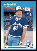 1987 Fleer Glossy Ernie Whitt . Toronto Blue Jays #240