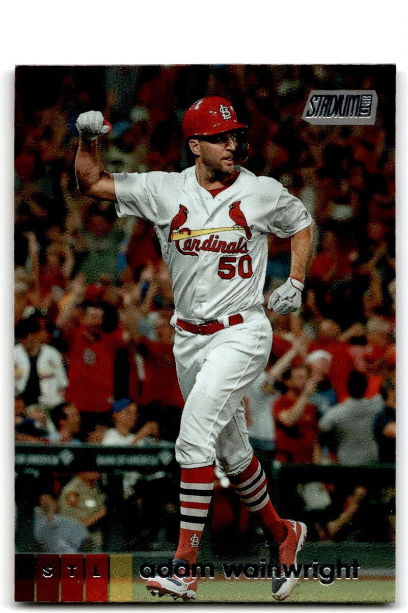 2020 Topps Stadium Club Adam Wainwright A Baseball Cards #142