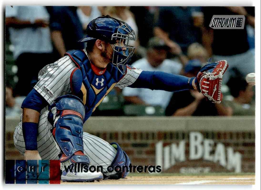 2020 Topps Stadium Club Willson Contreras Baseball Cards #291