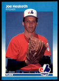 1987 Fleer Glossy Joe Hesketh . Montreal Expos #320