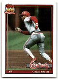 1991 Topps Baseball Card Ozzie Smith A St. Louis Cardinals #130