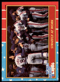 1987 Fleer Glossy Strategy at Work . New York Mets #8