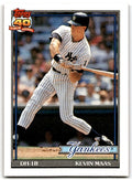 1991 Topps Baseball Card Kevin Maas New York Yankees #435